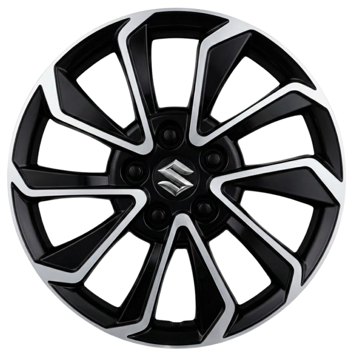 Suzuki Mehran (12 inch) Wheel Cover Dual-tone New Design | Premium Quality by New Heera Auto