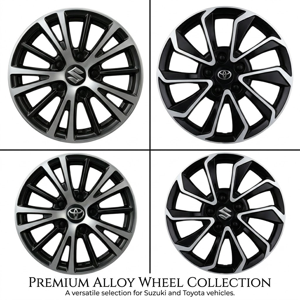 Premium Car Wheel Covers (Set of 4)