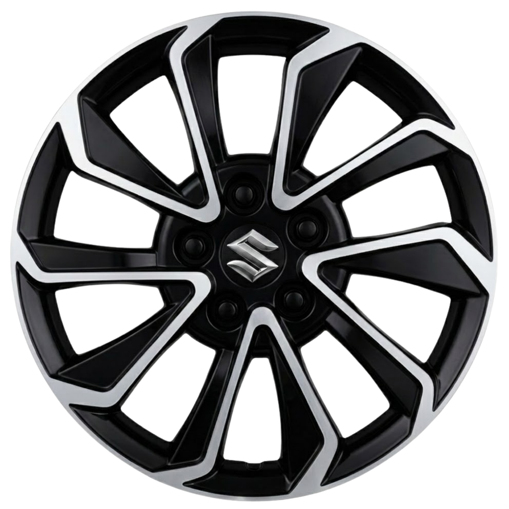 Suzuki Mehran (12 inch) Wheel Cover Dual-tone New Design  | Premium Quality by New Heera Auto