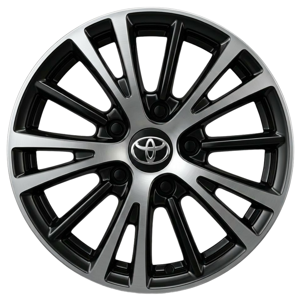 Toyota Yaris (15 inch) Wheel Cover Dual-tone | Premium Quality by New Heera Auto