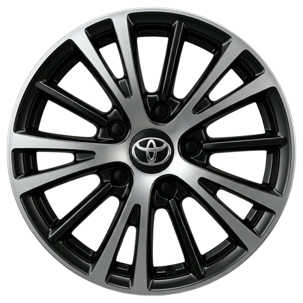 Toyota Yaris 15 inch dual-tone wheel cover