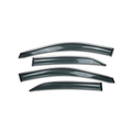 Suzuki Swift Old Shape Window Door Visor – Air Press Mugen Style Chrome (Set of 4) | New Heera Auto