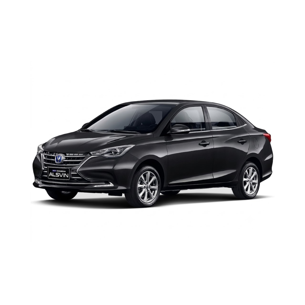 Changan Alsvin Window Door Visor – Air Press Mugen Style Chrome (Set of 4) | New Heera Auto