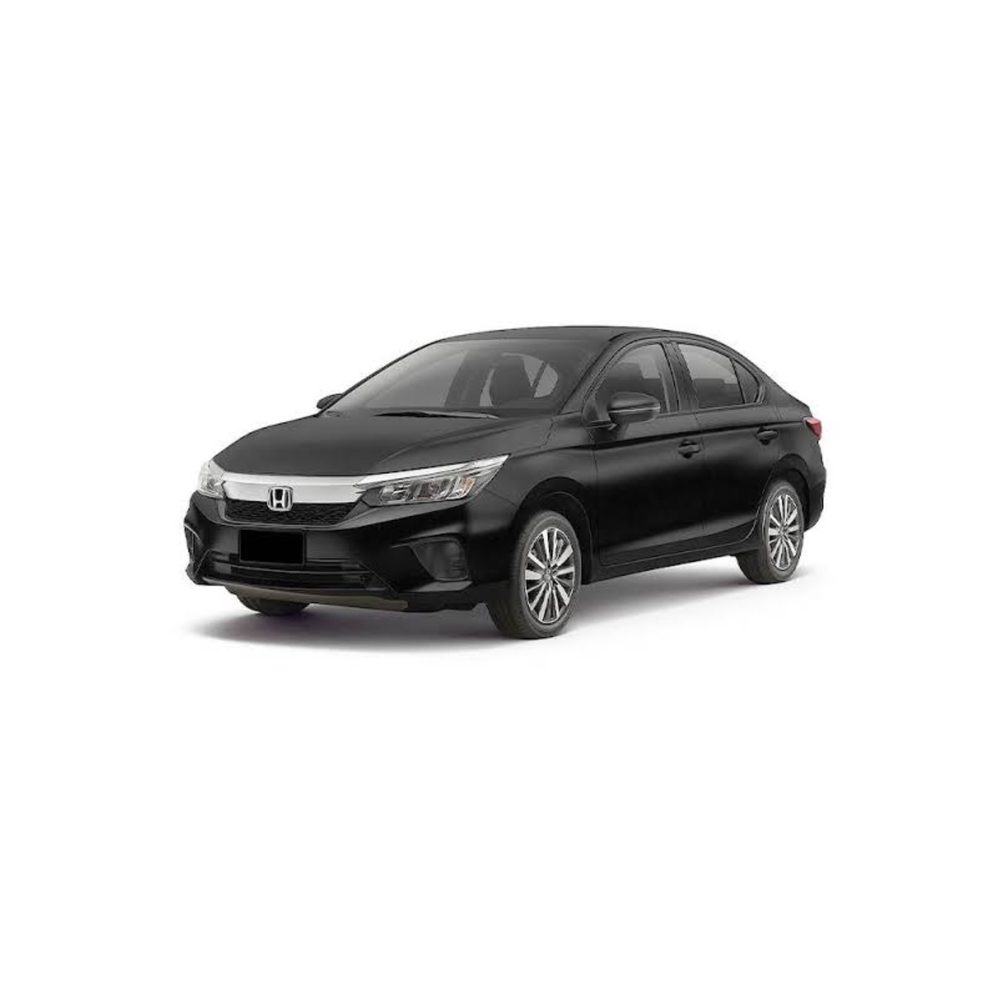 Honda City 2022 Shape (New) Window Door Visor – Air Press Mugen Style Chrome (Set of 4) | New Heera Auto