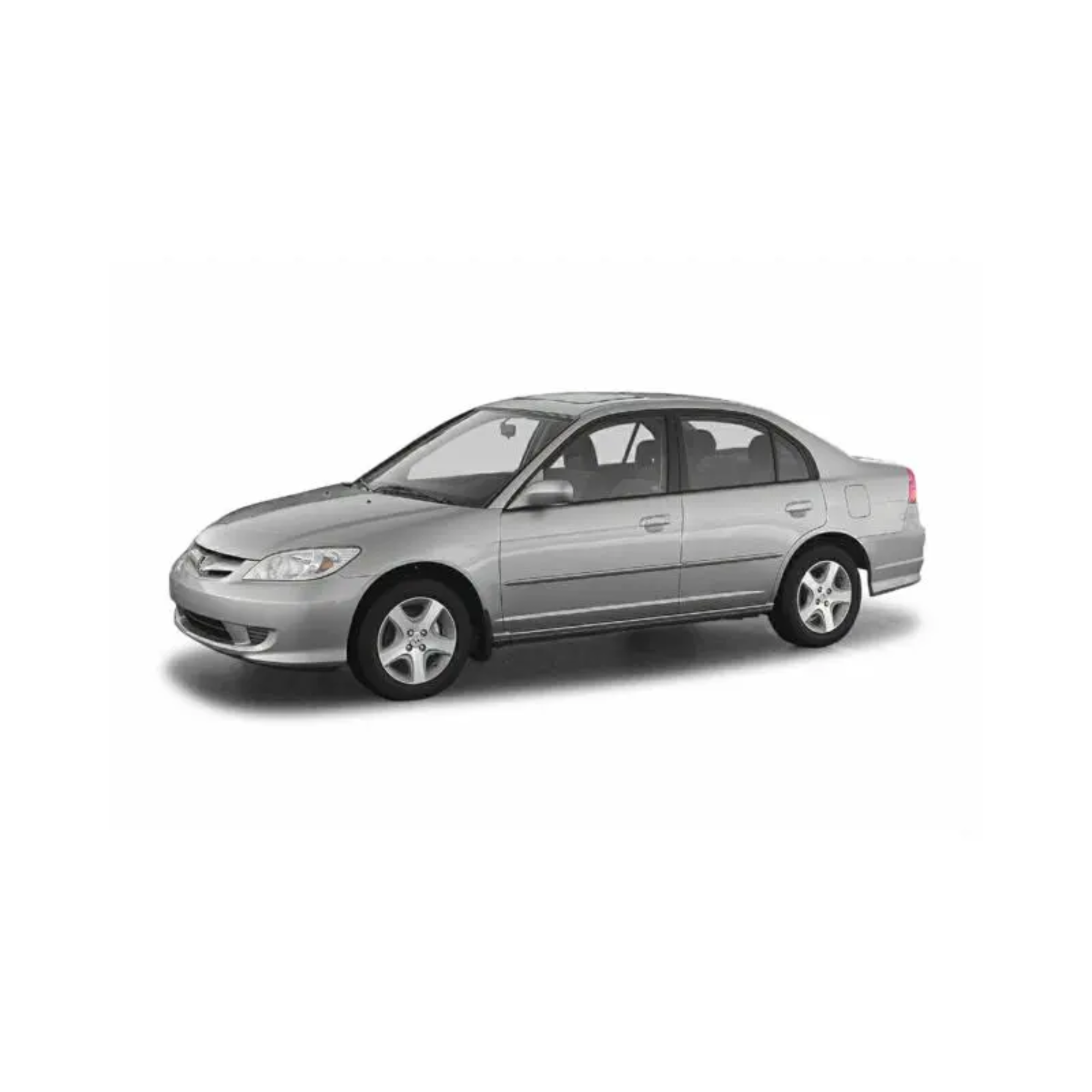 Honda Civic 2004 Shape Window Door Visor – Air Press Mugen Style Chrome (Set of 4) | New Heera Auto