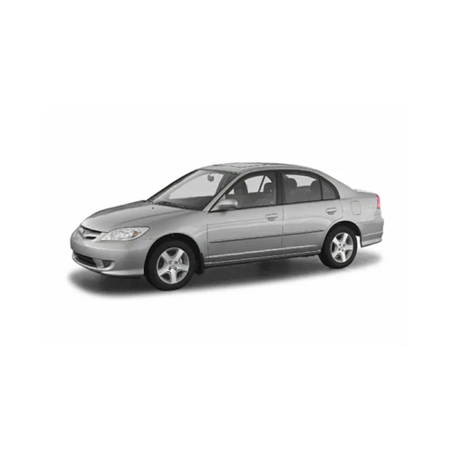 Honda Civic 2004 Shape Window Door Visor – Air Press Mugen Style Chrome (Set of 4) | New Heera Auto