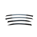 Honda Civic 2007 Reborn Shape Window Door Visor – Air Press Mugen Style Chrome (Set of 4) | New Heera Auto