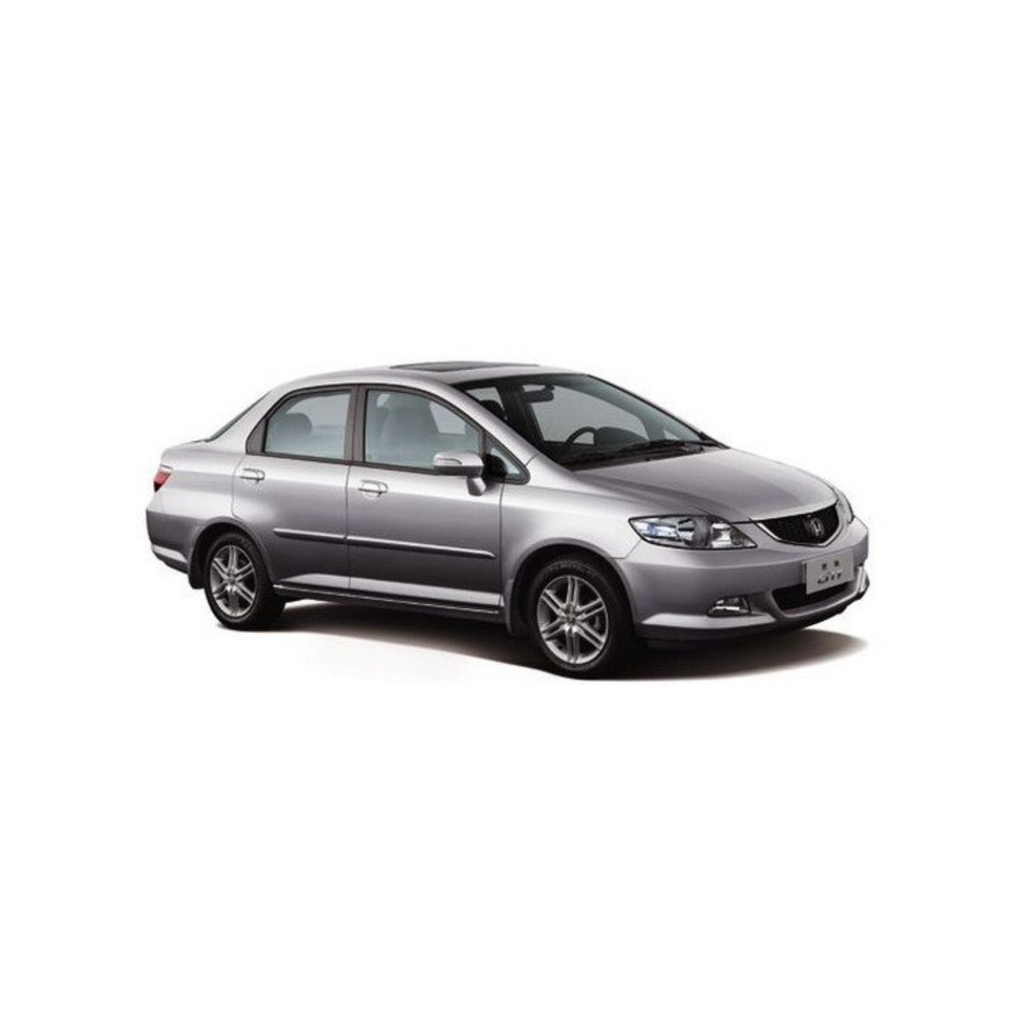 Honda City 2005 Shape Window Door Visor – Air Press Mugen Style Chrome (Set of 4) | New Heera Auto