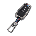 Toyota Fortuner Premium Zinc Alloy Metal Key Cover | Premium Quality by New Heera Auto