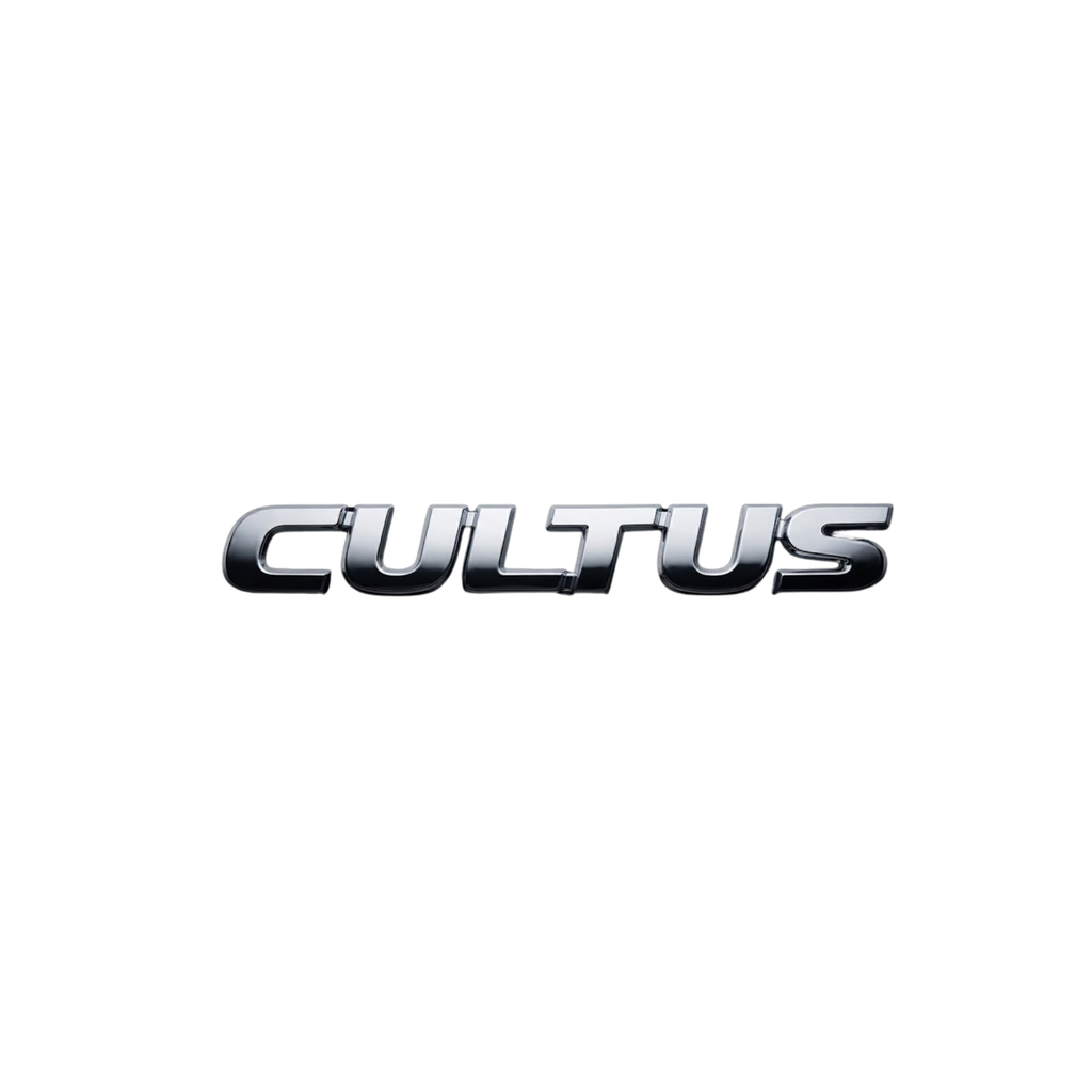 Suzuki Cultus Chrome Rear Trunk Monogram Emblem | Premium Quality by New Heera Auto