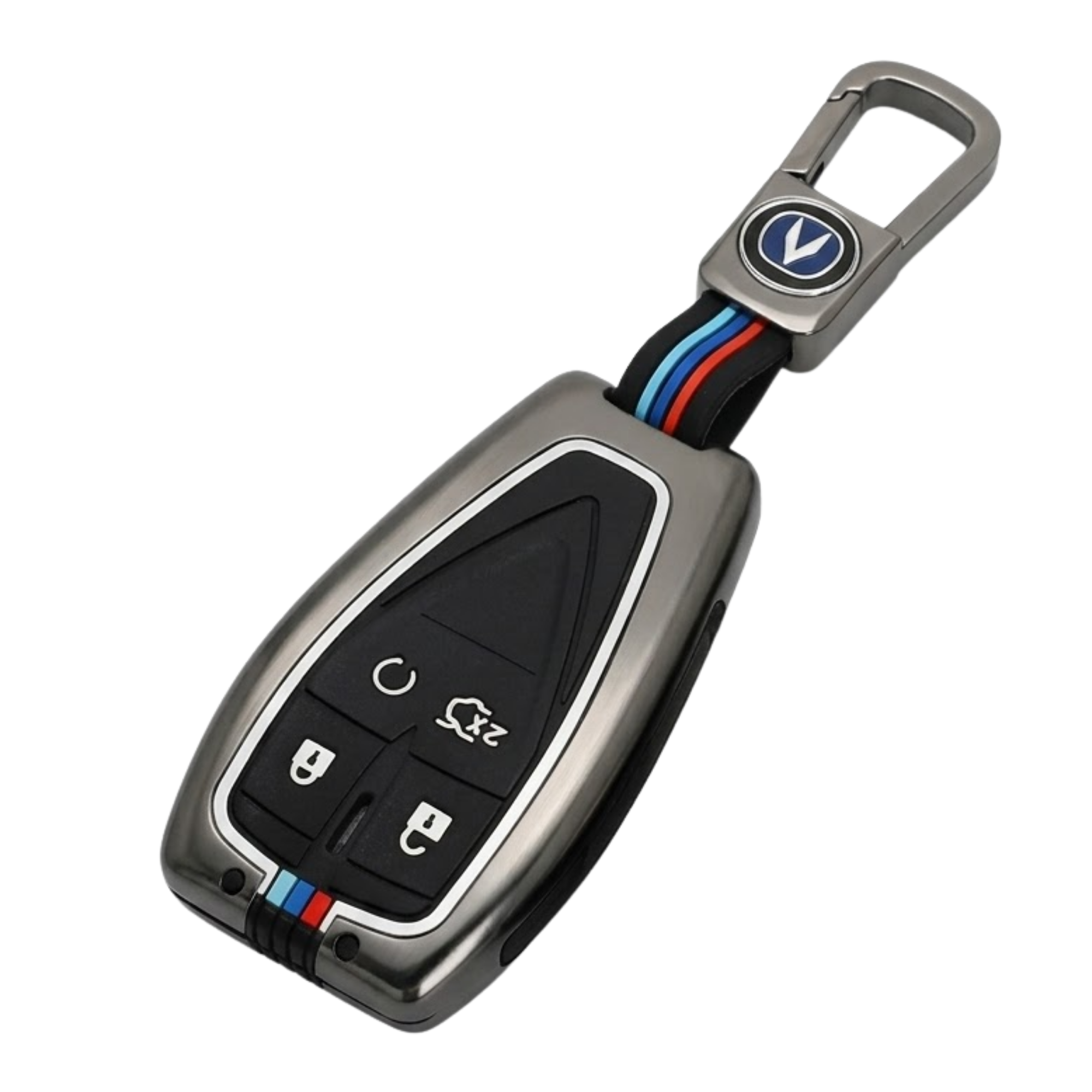 Changan Oshan X7 Zinc Alloy Metal Key Cover | Premium Quality by New Heera Auto
