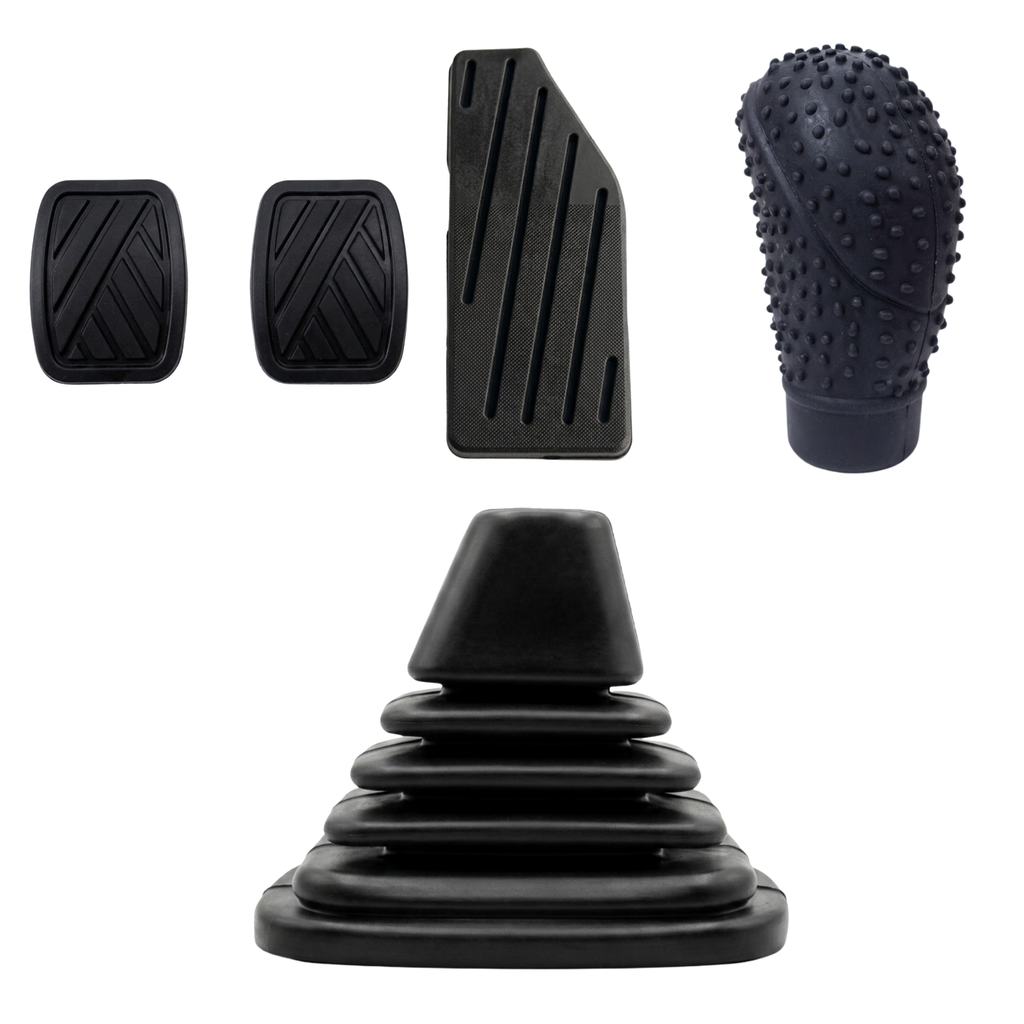 Suzuki Cultus | Gear Boot | Pedal Rubbers | Gear Knob Cover | Premium Quality by New Heera Auto