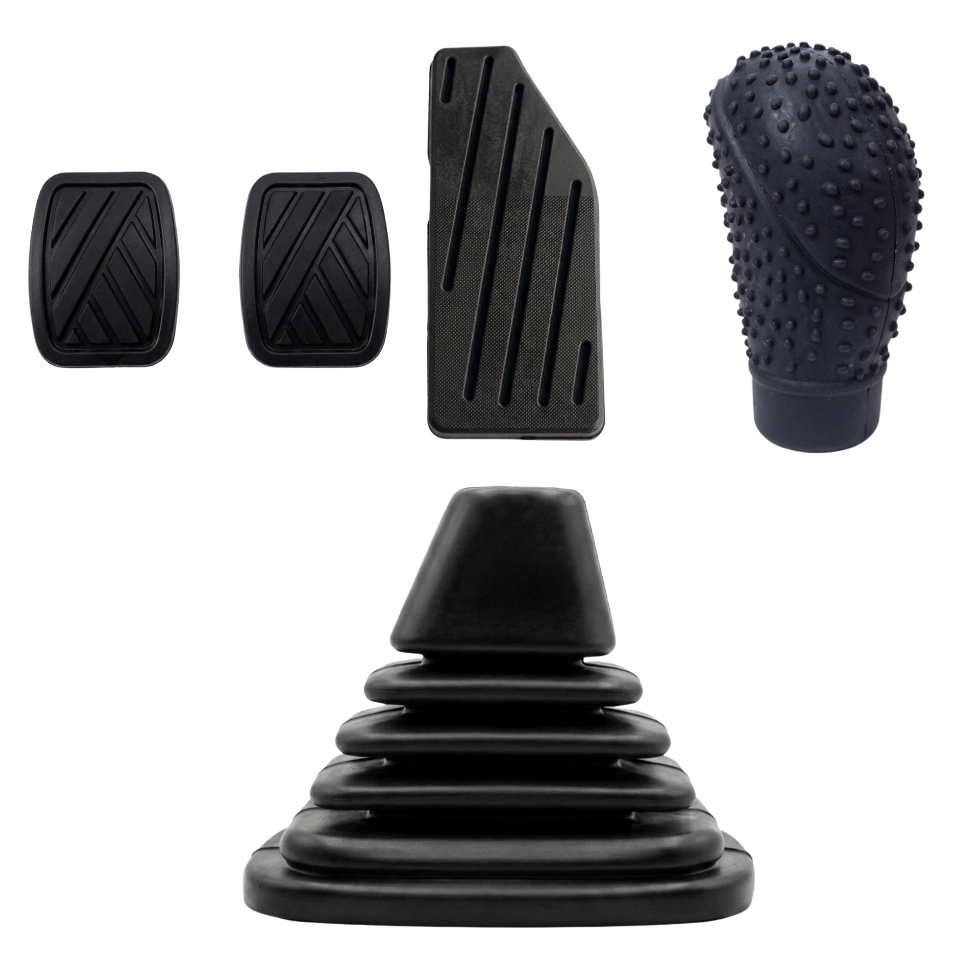 Suzuki Cultus | Gear Boot | Pedal Rubbers | Gear Knob Cover | Premium Quality by New Heera Auto
