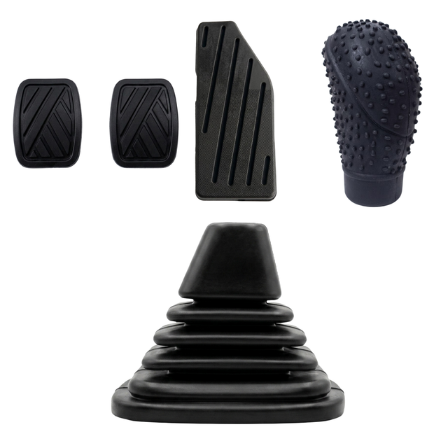 Suzuki Cultus | Gear Boot | Pedal Rubbers | Gear Knob Cover | Premium Quality by New Heera Auto