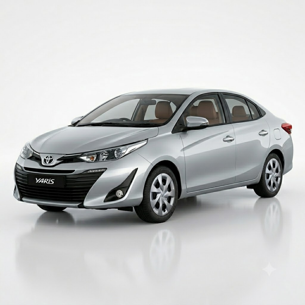Toyota Yaris (14 inch) Wheel Cover Sliver | Premium Quality by New Heera Auto