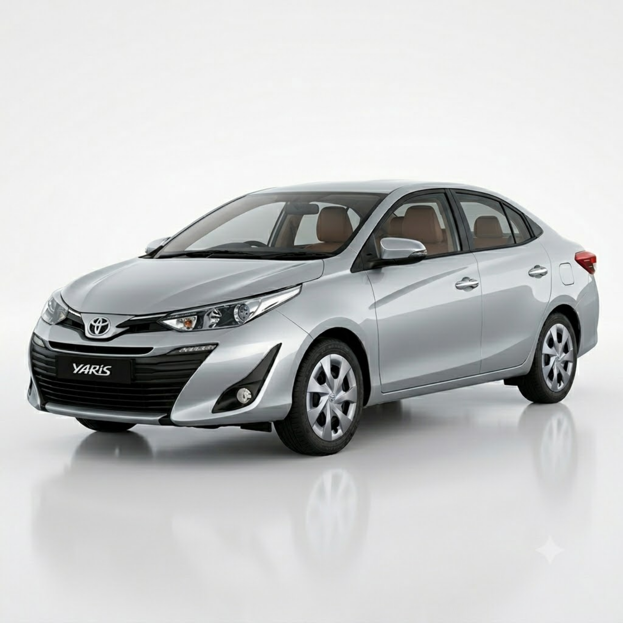 Toyota Yaris (14 inch) Wheel Cover Sliver | Premium Quality by New Heera Auto