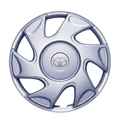 Toyota Universal For All Car (14 inch) Wheel Cover Sliver | Premium Quality by New Heera Auto