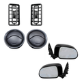 Suzuki Alto 660cc | AC Grill Complete Set + Side Mirror Pair | 2 in 1 Bachat Package by New Heera Auto