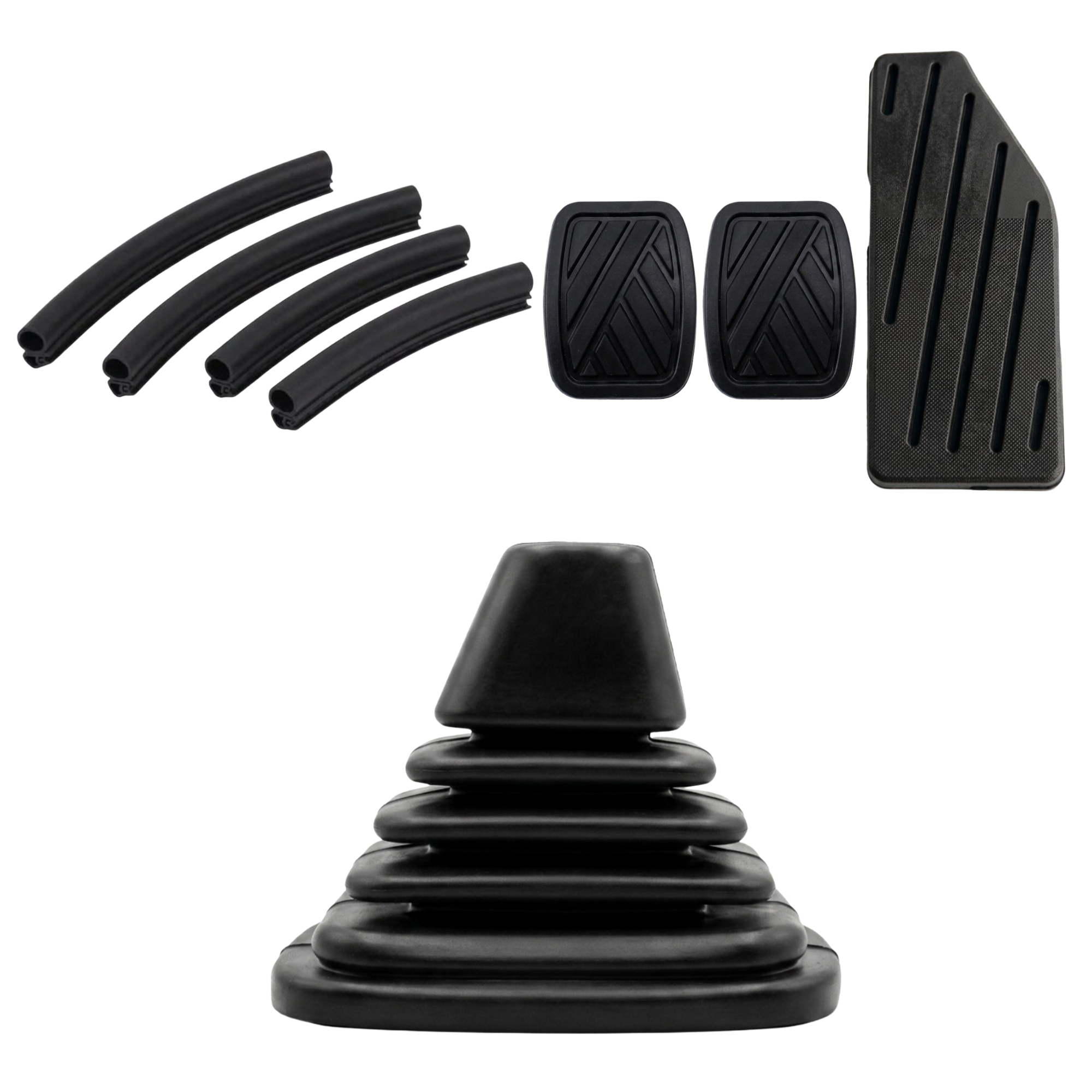Suzuki Cultus | Gear Boot | Pedal Rubbers | Door Guards | Premium Quality by New Heera Auto