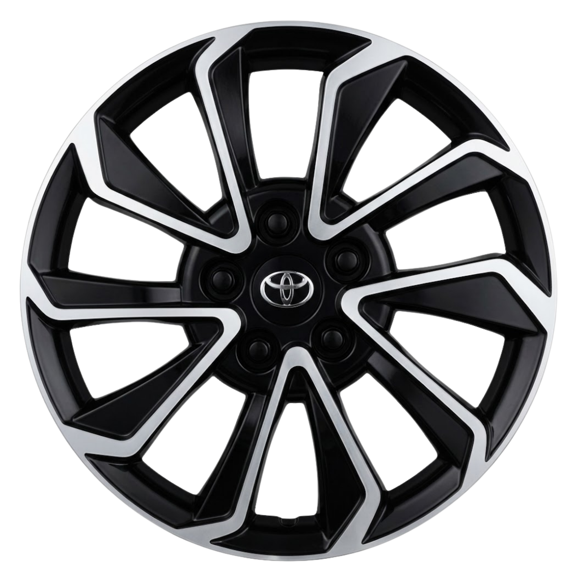 Toyota Yaris (15 inch) Wheel Cover Dual-tone | Premium Quality by New Heera Auto