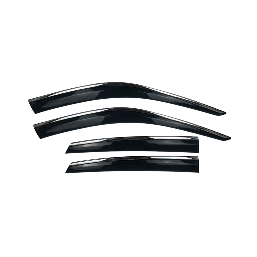 Suzuki Alto 1000cc Window Door Visor – Air Press Mugen Style Chrome (Set of 4) | New Heera Auto