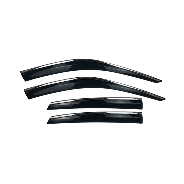 Suzuki Alto 1000cc Window Door Visor – Air Press Mugen Style Chrome (Set of 4) | New Heera Auto