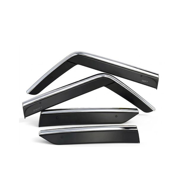 Suzuki Swift 2022 New Shape Mugen Chrome Window Visors (Set of 4)