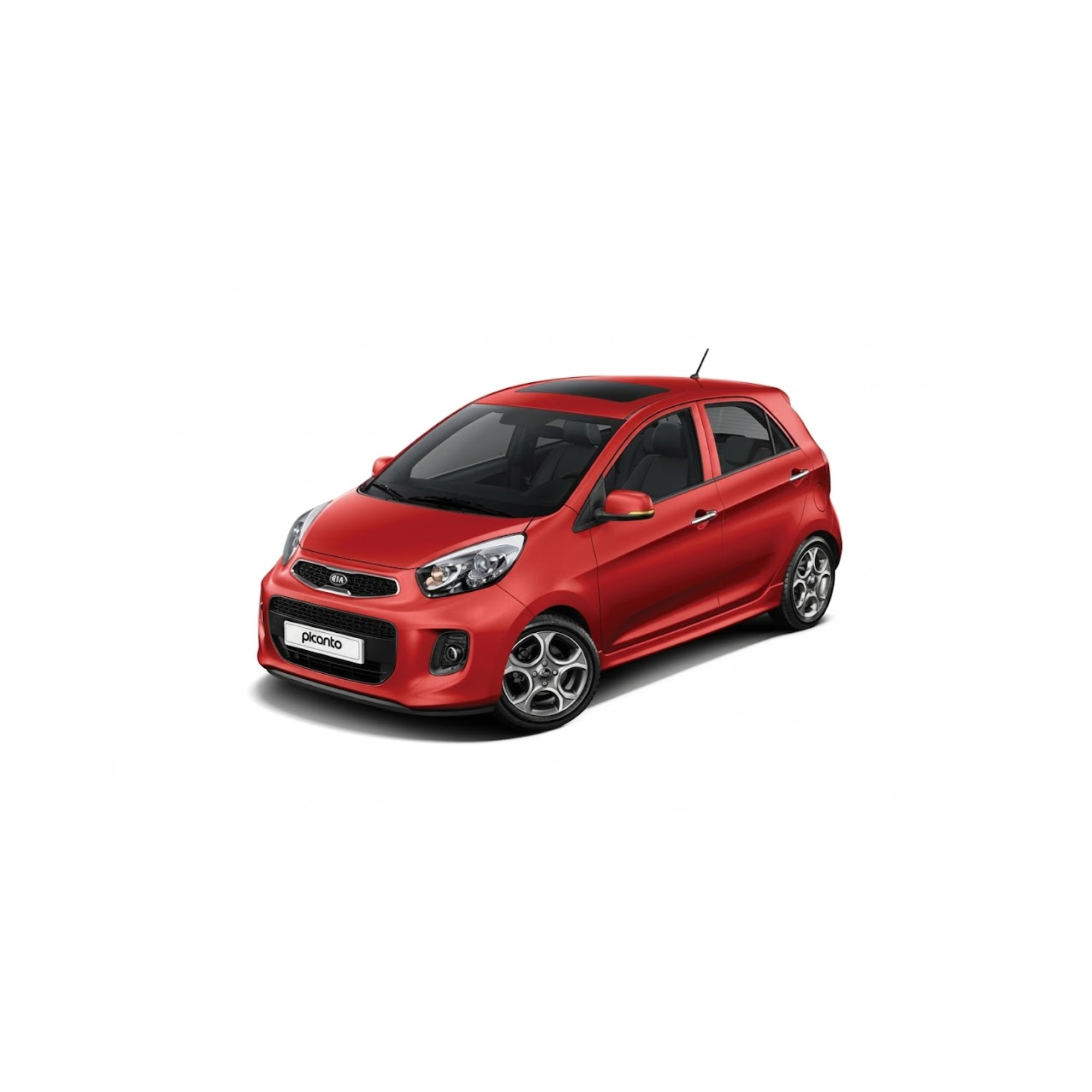 Kia Picanto Window Door Visor – Air Press Mugen Style Chrome (Set of 4) | New Heera Auto