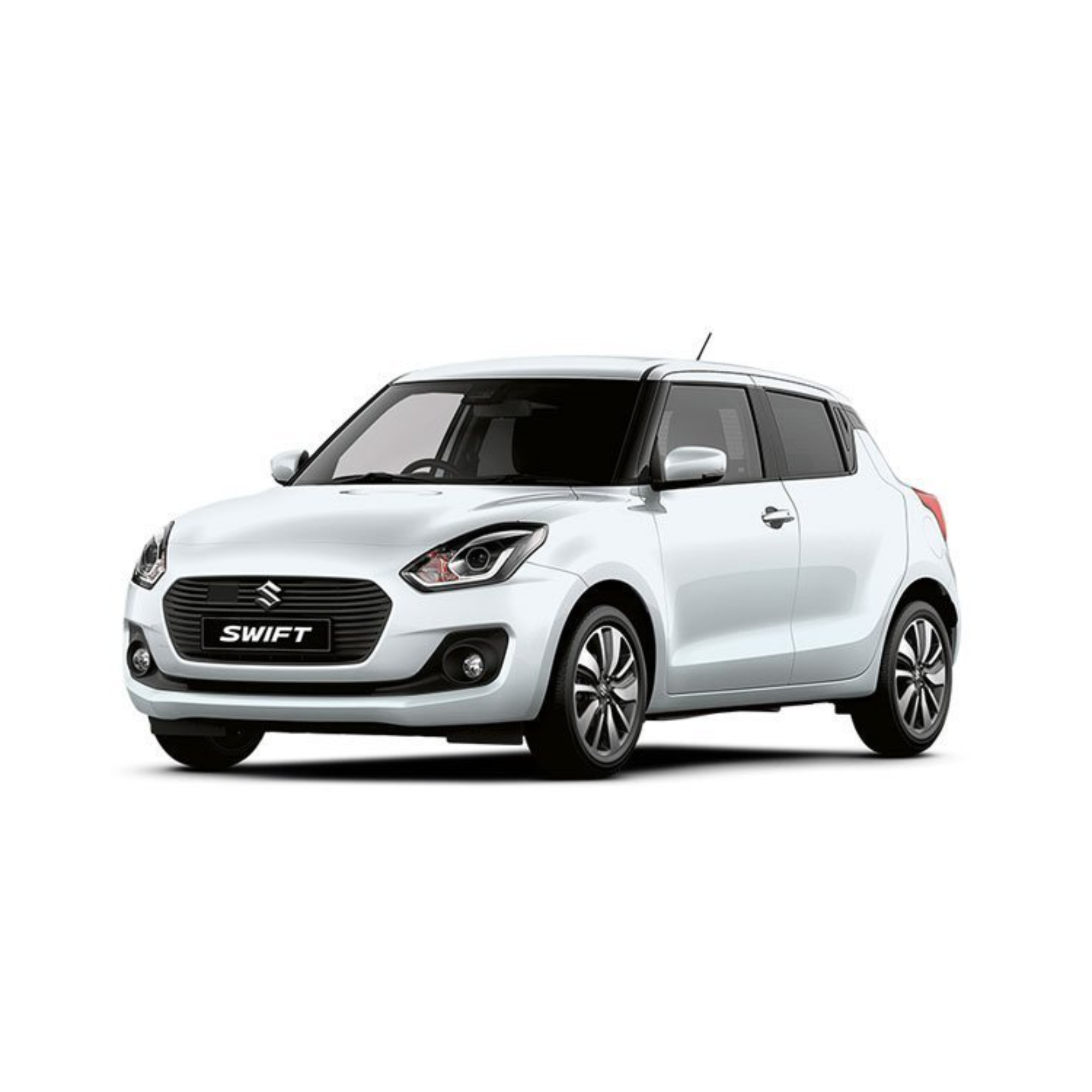 Suzuki Swift 2022 Shape (New) Window Door Visor – Air Press Mugen Style Chrome (Set of 4) | New Heera Auto