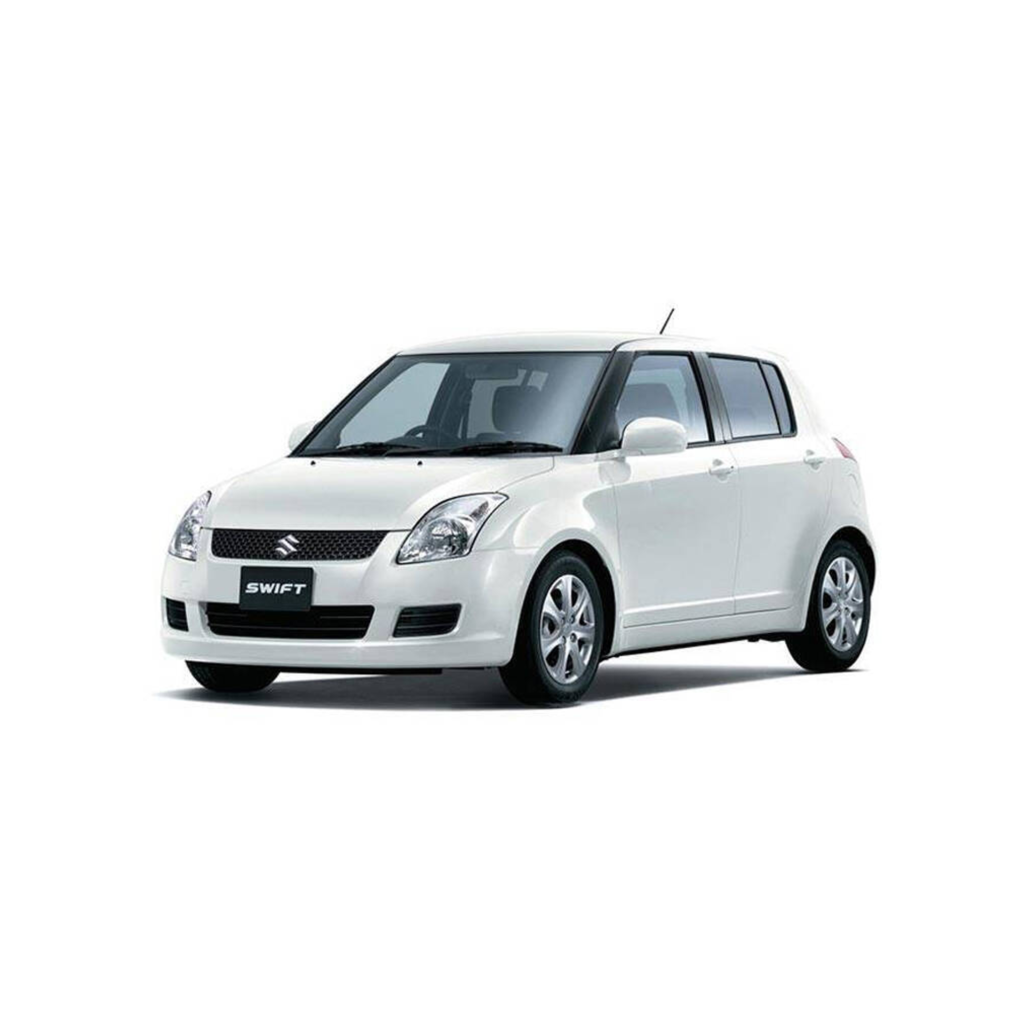 Suzuki Swift Old Shape Window Door Visor – Air Press Mugen Style Chrome (Set of 4) | New Heera Auto
