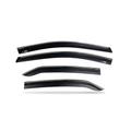 Toyota Corolla 2015 Shape Window Door Visor – Air Press Mugen Style Chrome (Set of 4) | New Heera Auto